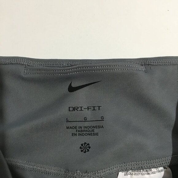 Nike Leggings Girl's Large Gray Running Athletic Pants Dri-Fit - Picture 2 of 9
